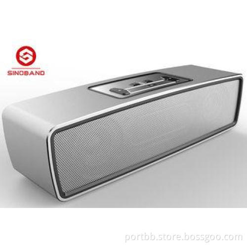 Wireless Hifi Metal Square Portable Bluetooth Stereo Speake
